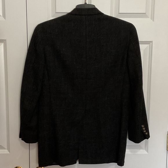 Elegant Charcoal Men's Blazer - Picture 5 of 11